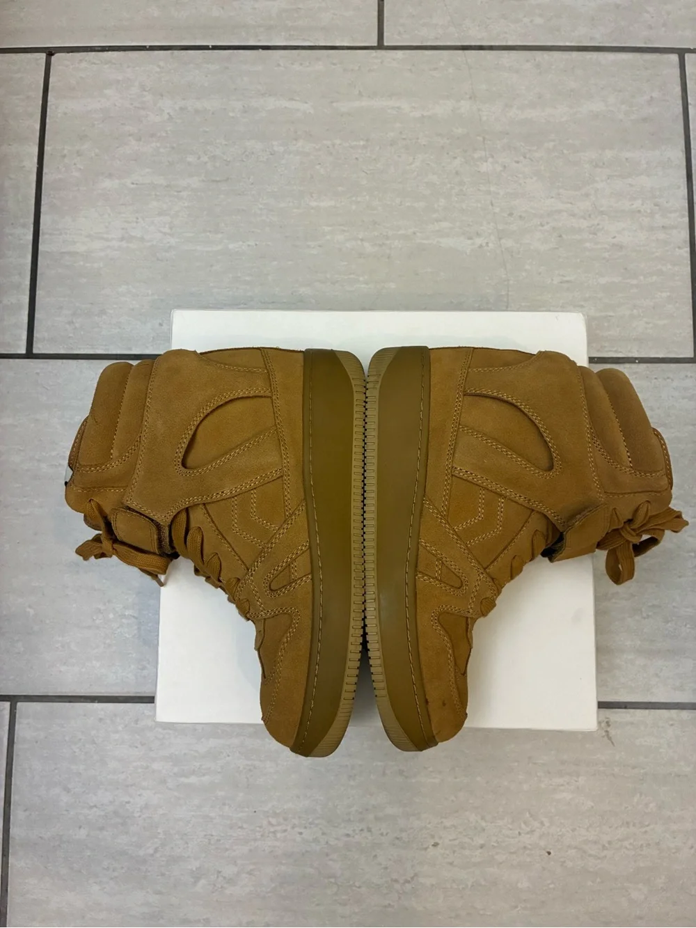 Isabel Marant Wedge Brown High Top Sneakers Size 38